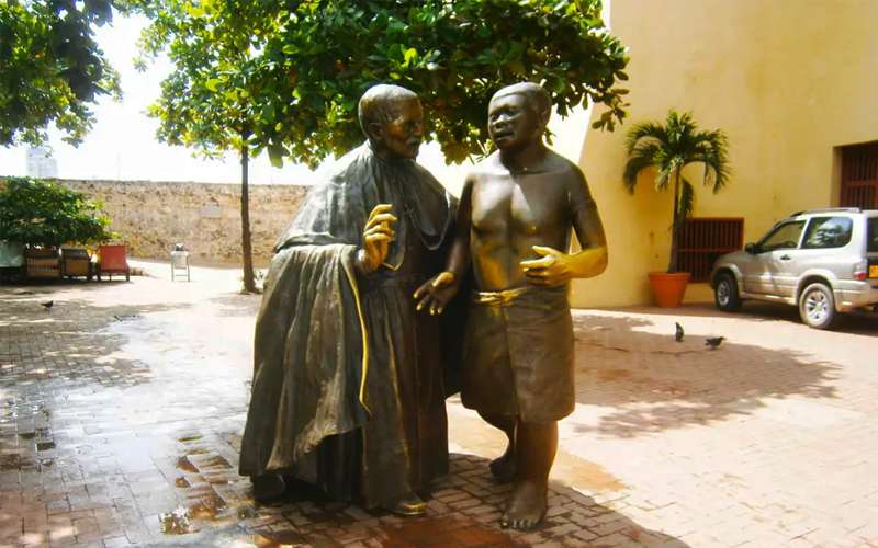 Escultura de San Pedro Claver