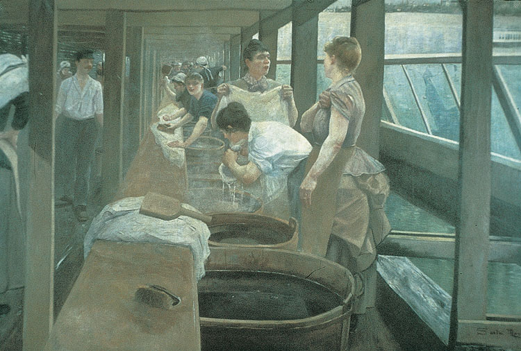 Las lavanderas del Sena