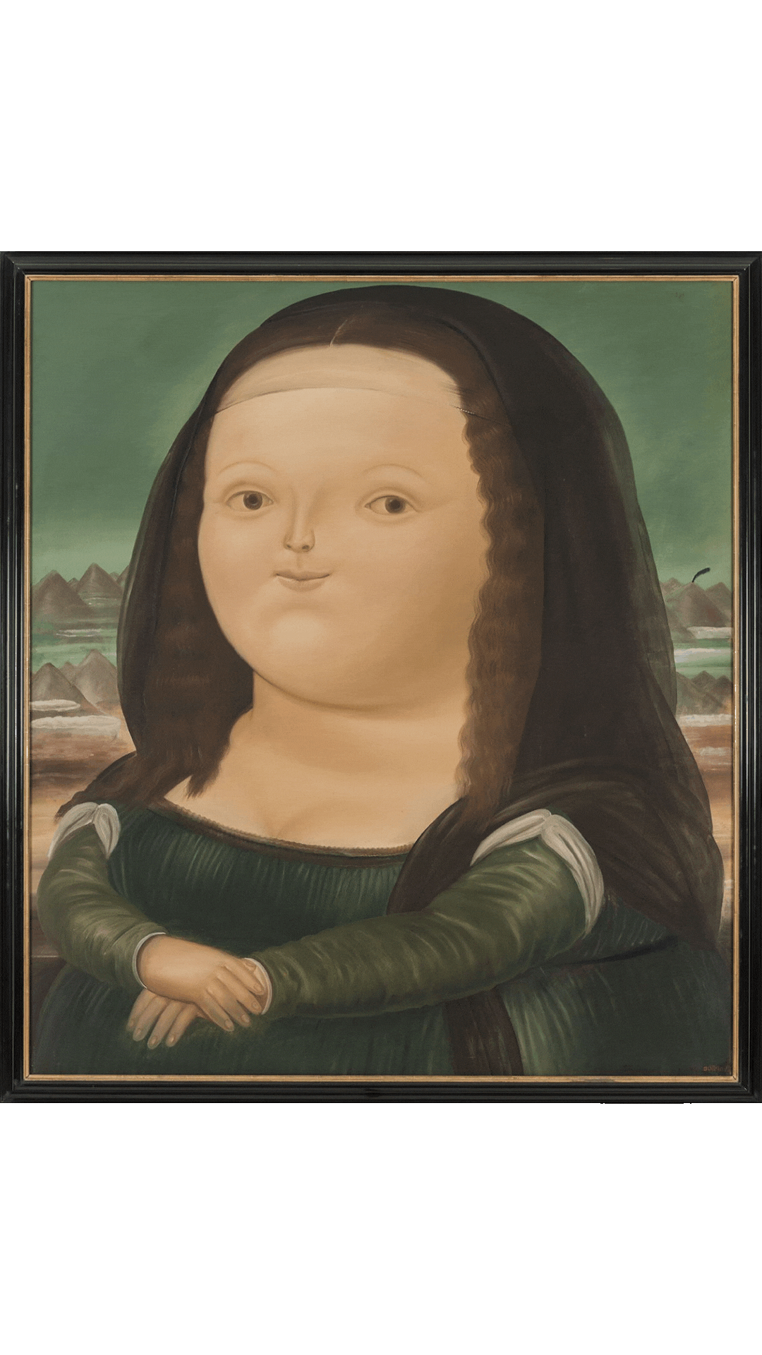 Fernando Botero - Mona Lisa (1977)