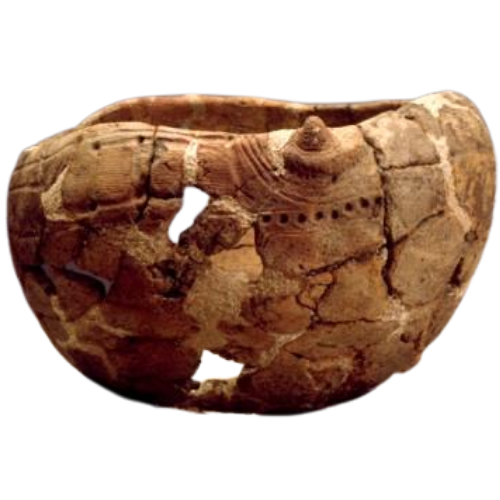 Vasija en cerámica 3.100 a.c