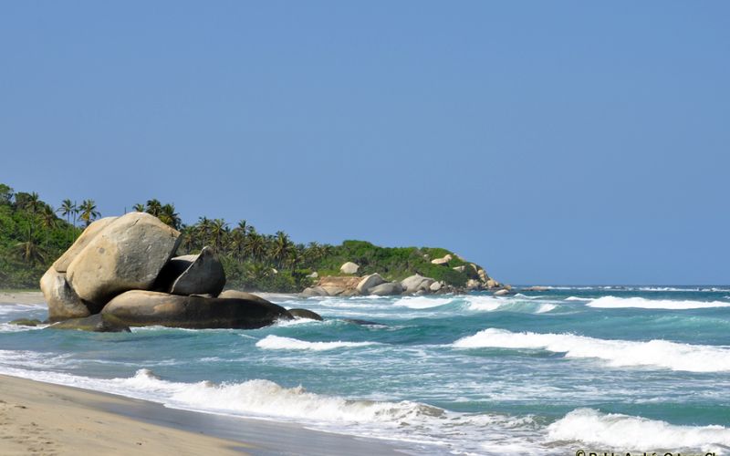 Playa Arrecifes Parque Tayrona