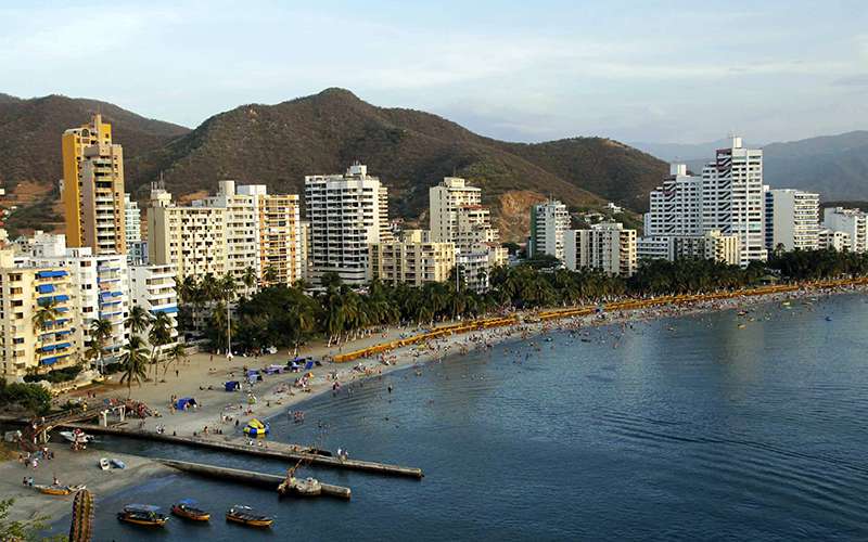 El rodadero Santa Marta