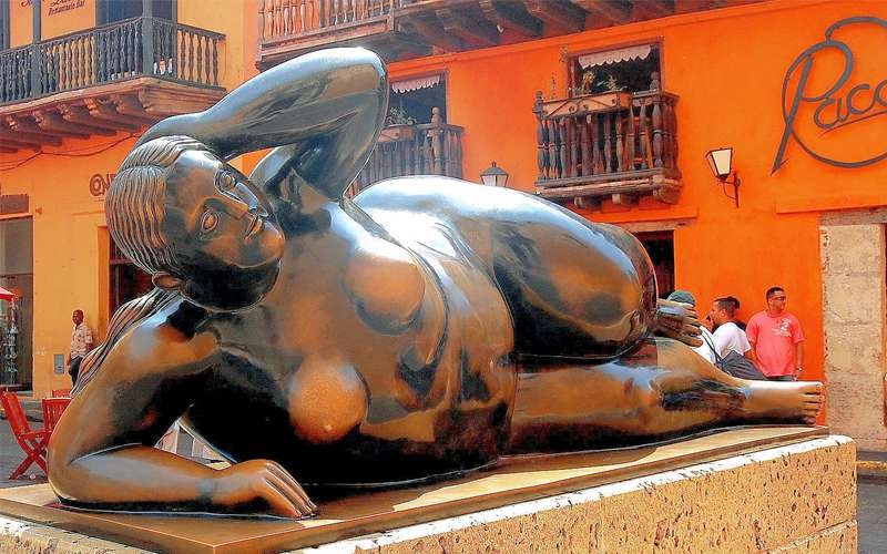 Escultura de la Gorda Gertrudis