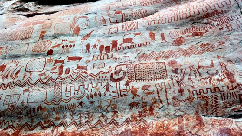 Arte rupestre Parque Nacional Chiribiquete