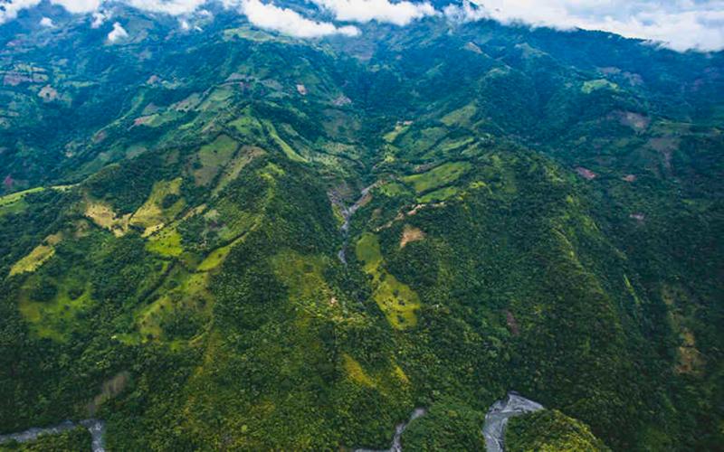 Panorámica de la región de Muzo