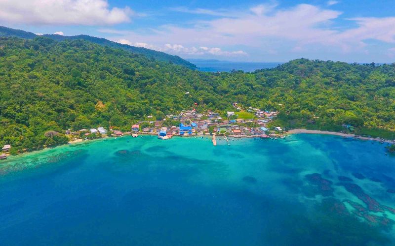 Capurganá foto aérea