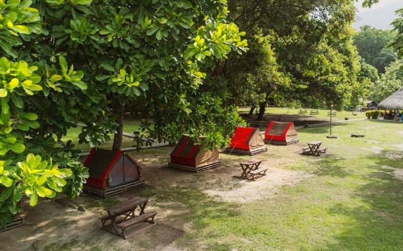Camping Sector Arrecifes Parque Tayrona