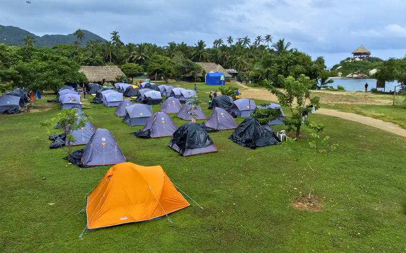 Zona Camping Cabo San Juan del Guía Parque Tayrona