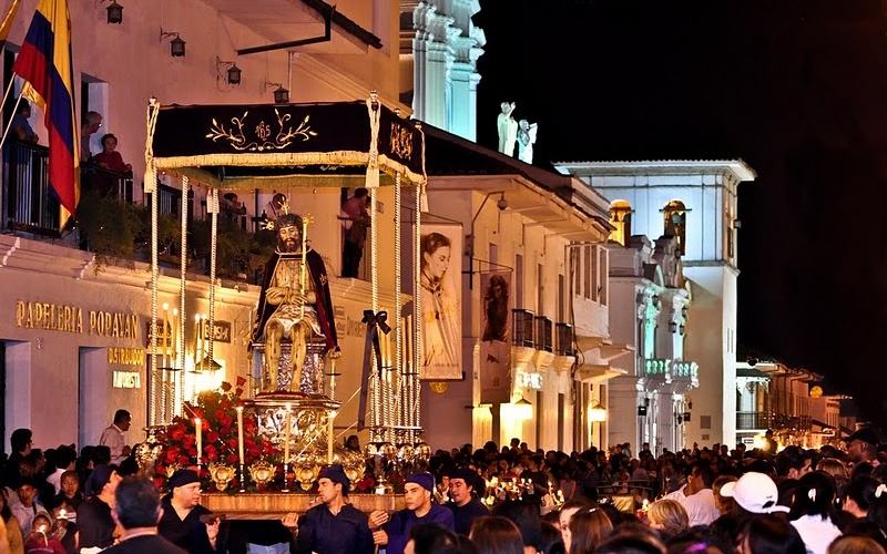 la figura del Carguero es el eje central de la festividad