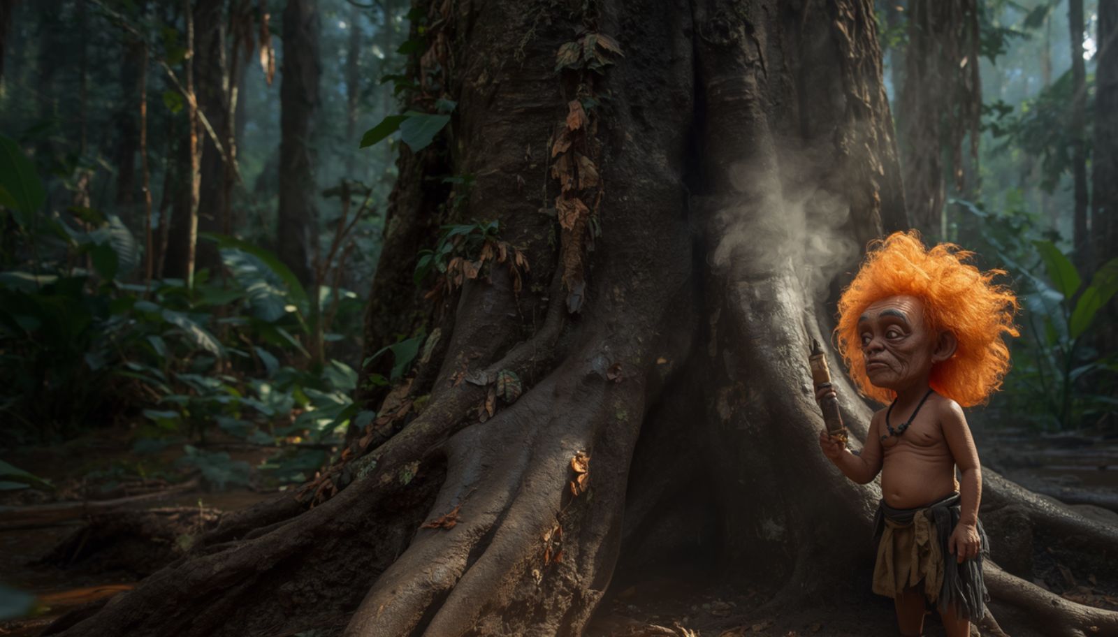 El Curupira guardian de la selva y mito de la Amazonia colombiana