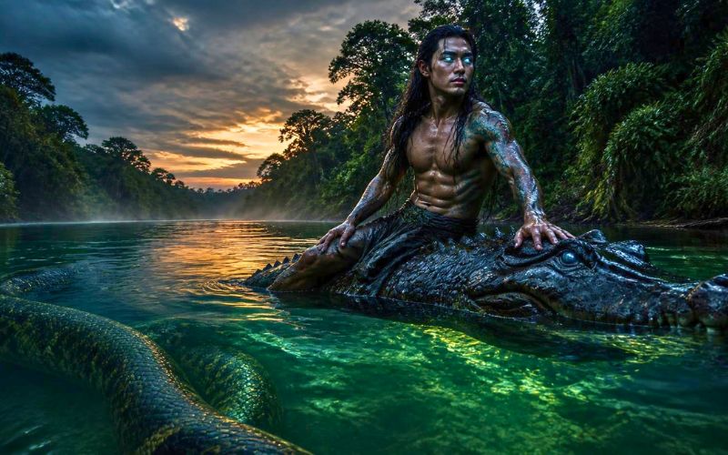 El Yacuruna espiritu y senor de las aguas del rio Amazonas